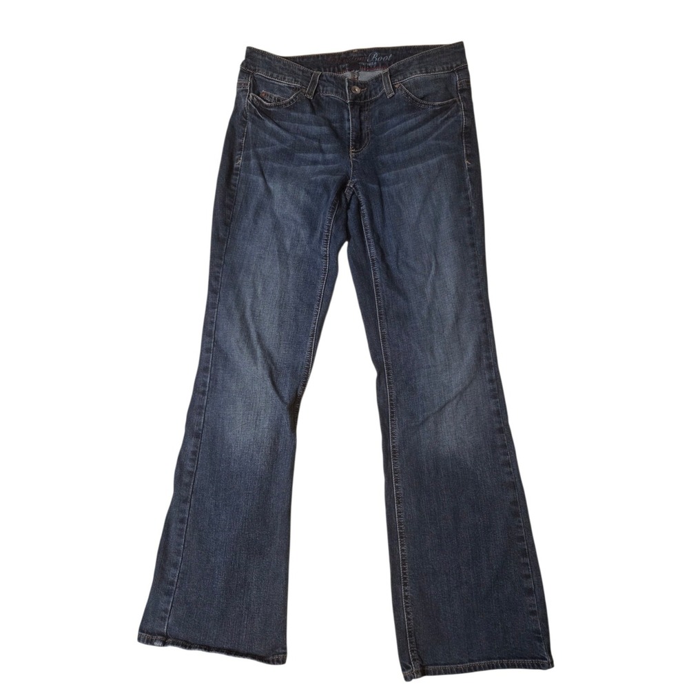 Tommy Hilfiger Freedom Bootcut Low Rise Jeans Flap-Back Pocket 4S Y2K